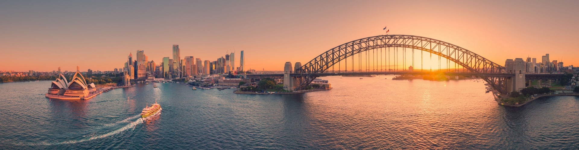 You'll get to see Sydney Harbour Bridge at sunset on this 9 day Australia itinerary