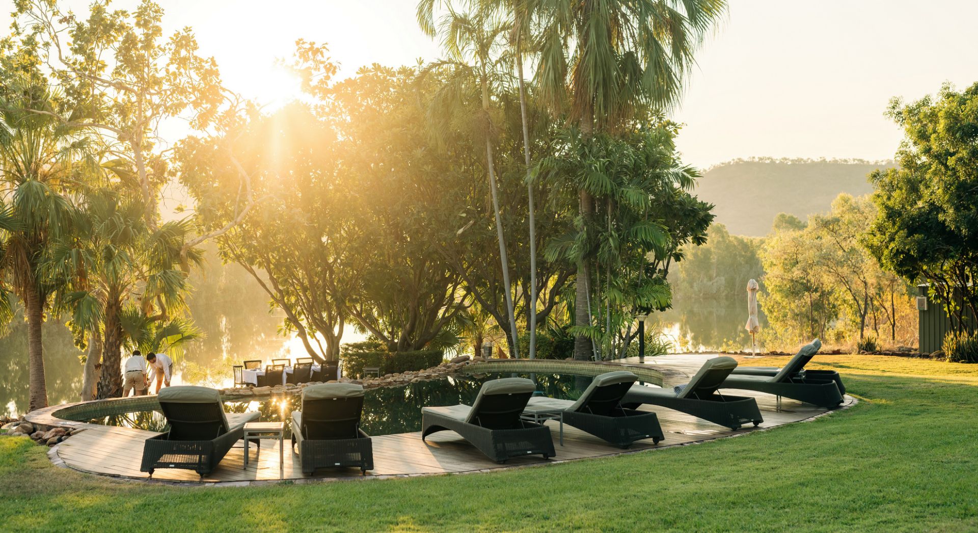 Pool at El Questro Homestead