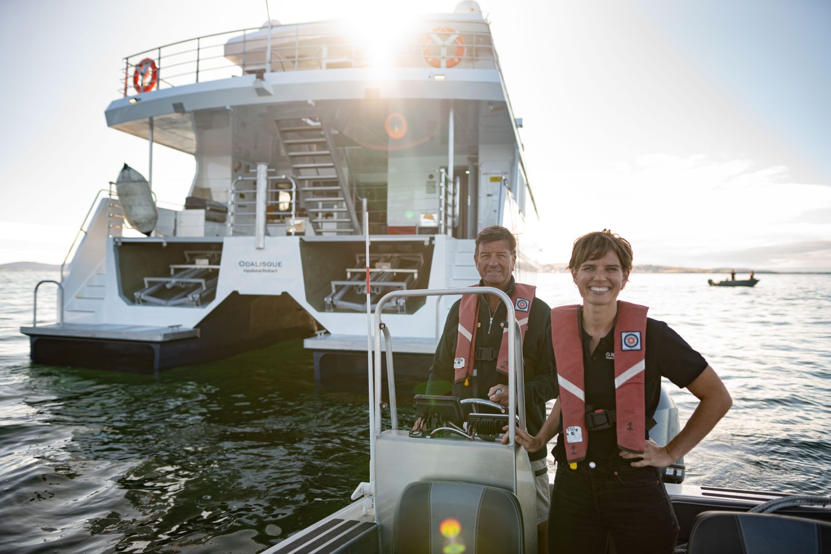 On the water with On Board