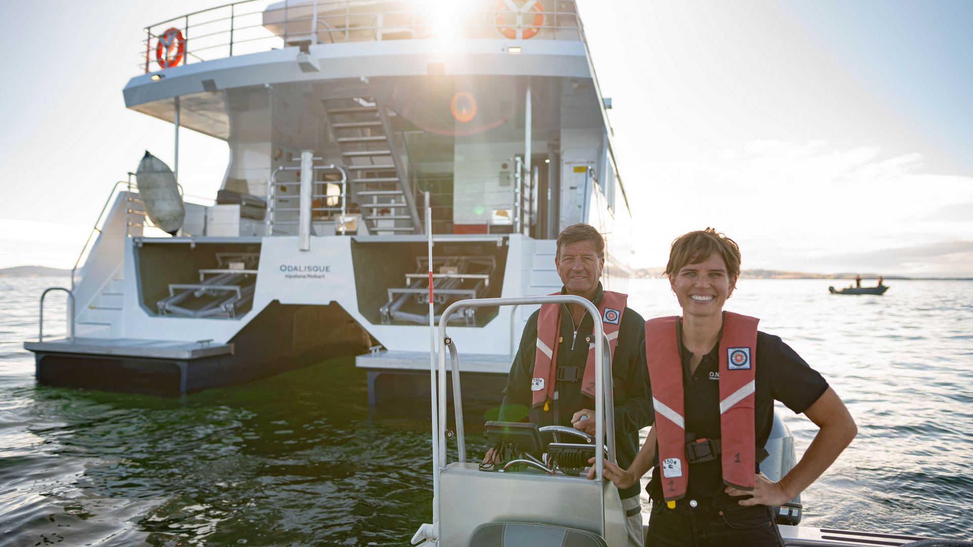 On the water with On Board