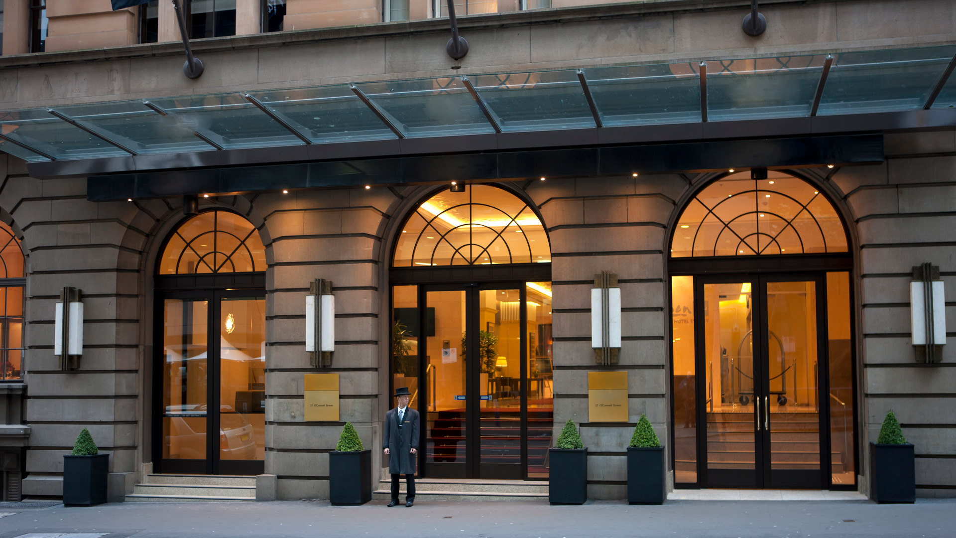 Paradox Sydney exterior with doorman