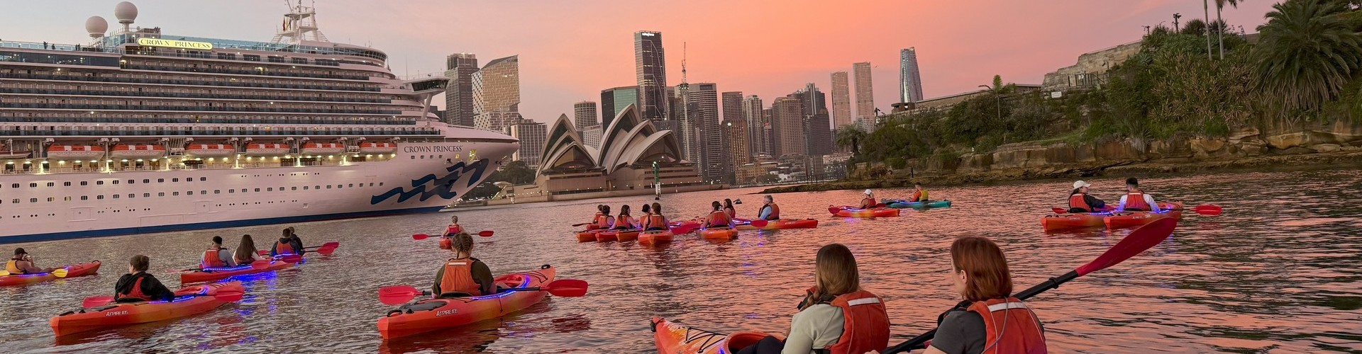 Sydney Kayak Experience at the Sydney Opera House