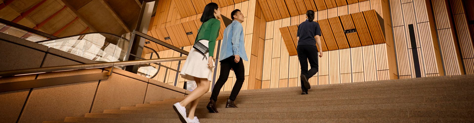 Visitors to Sydney Opera House