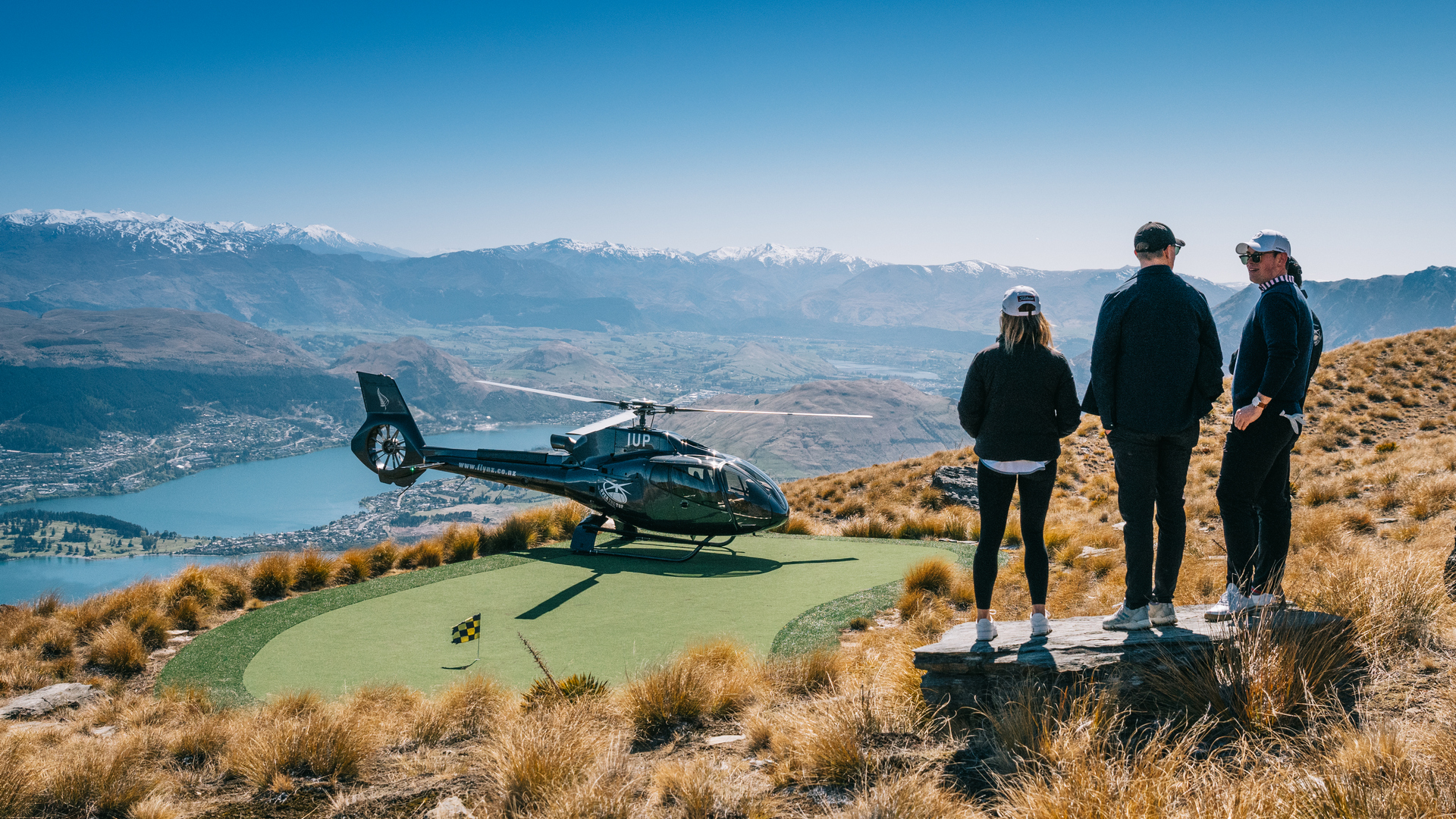 Over The Top Golf, a private Par 3 hole with breathtaking panoramic views