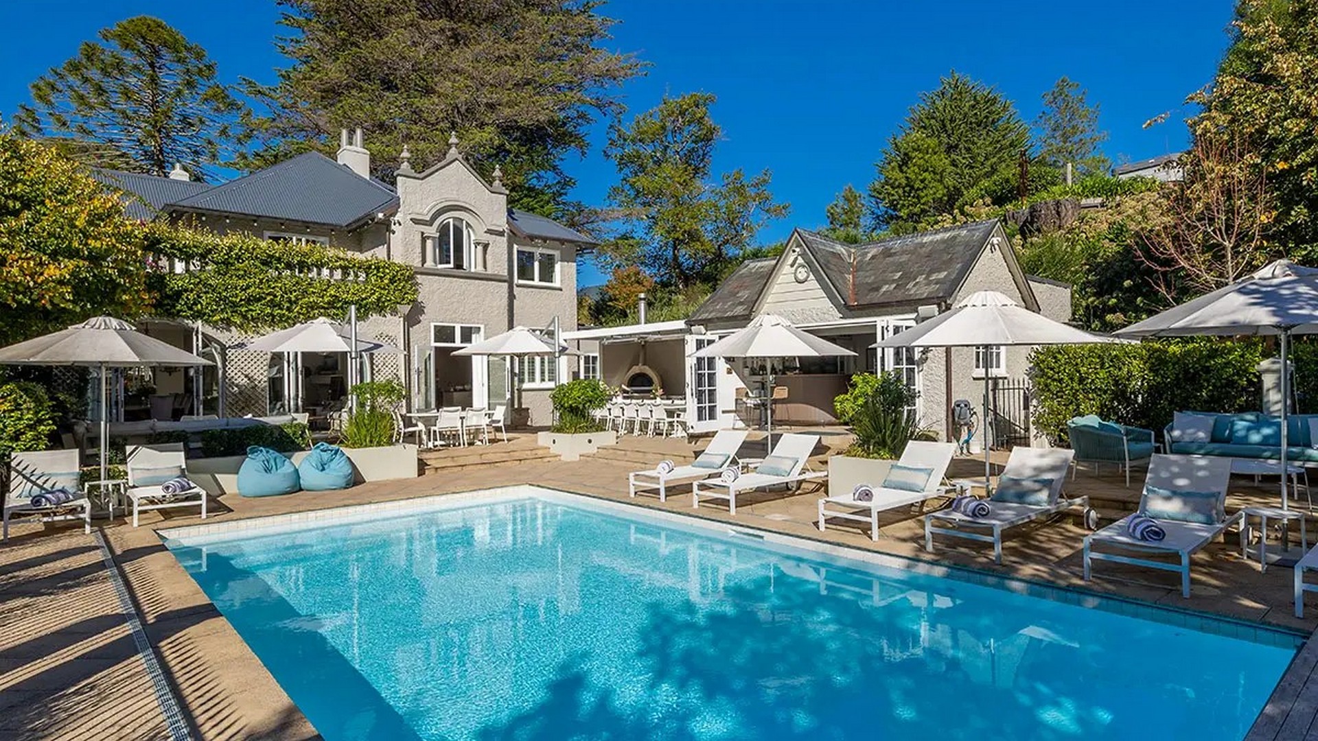 Guests can enjoy a range of amenities, including a heated swimming pool