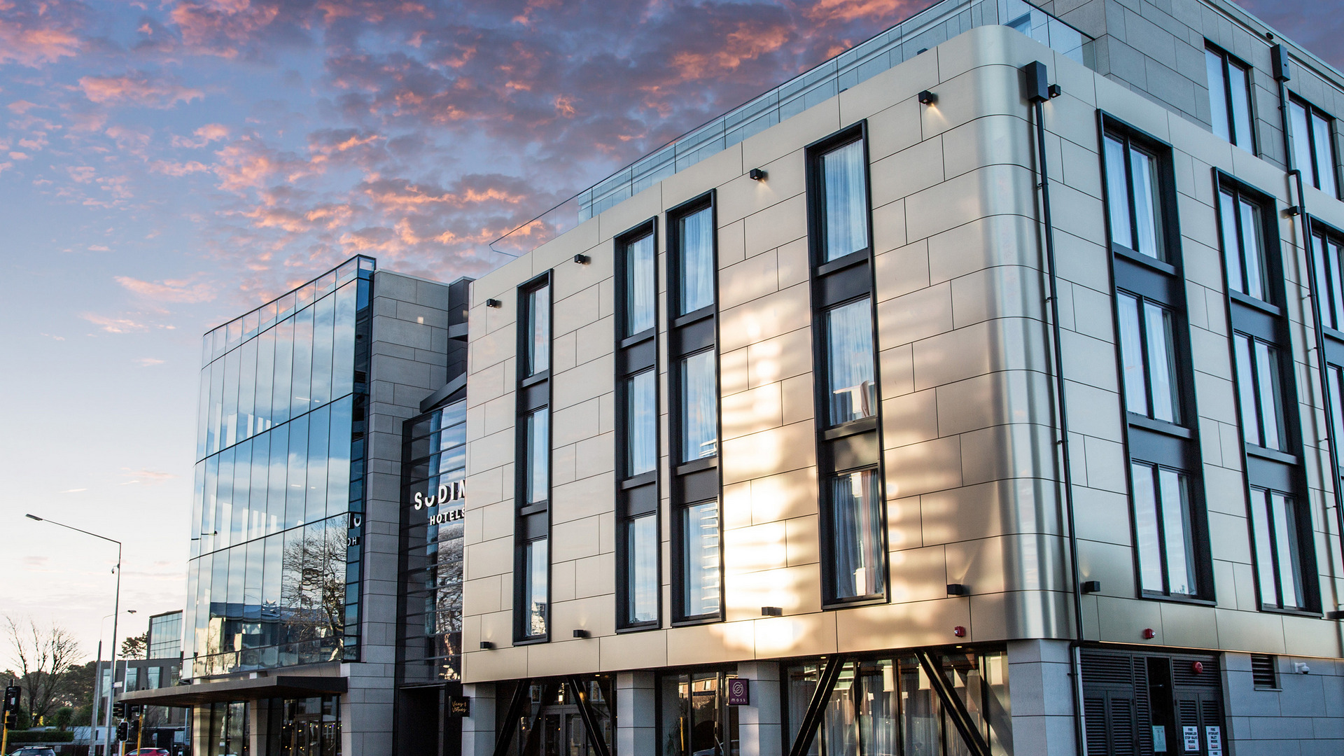 Street view of Sudima Hotel Christchurch City