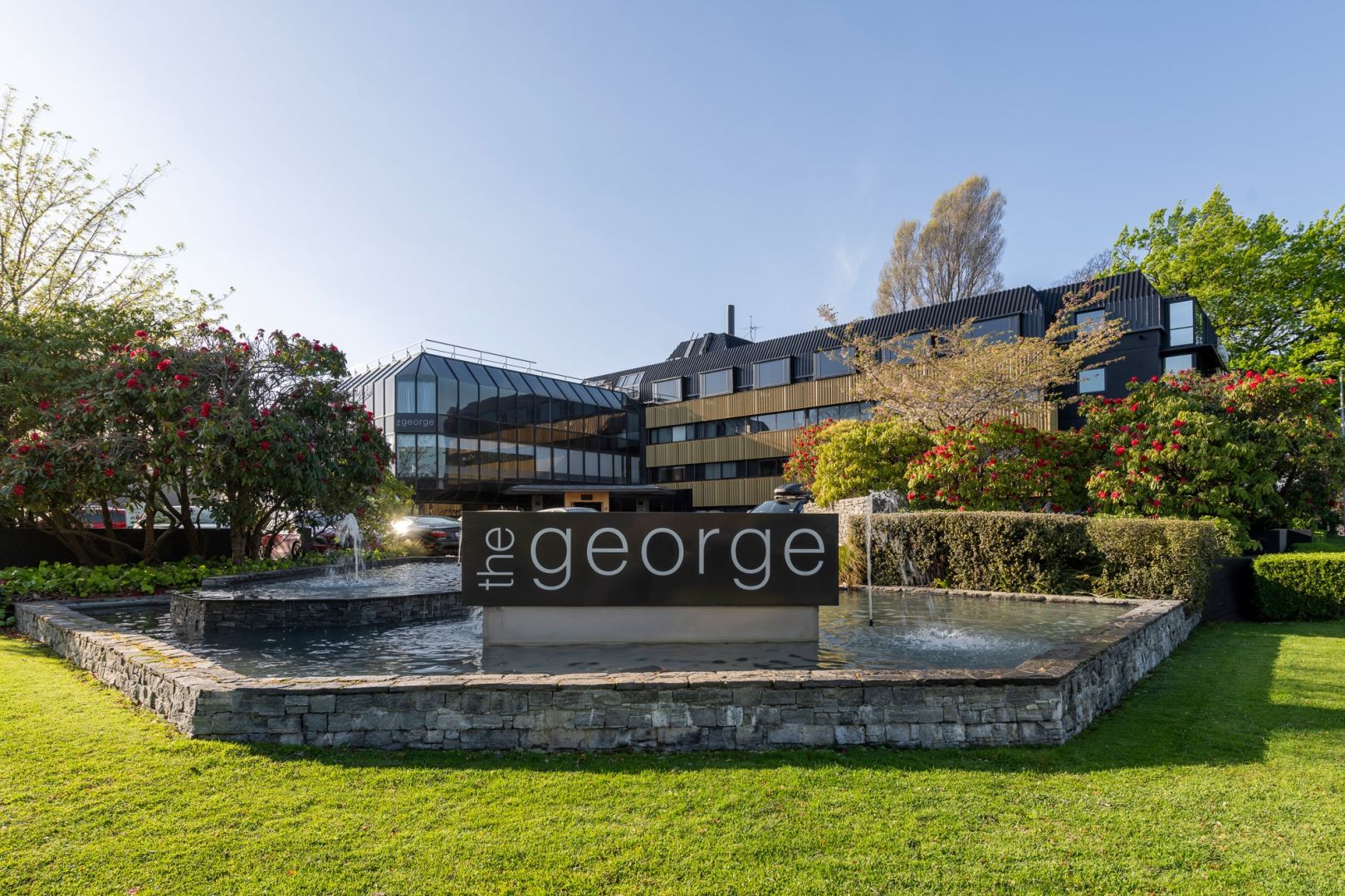 Property exterior at The George, Christchurch